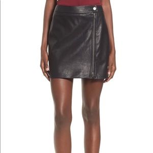 Leith moto skirt